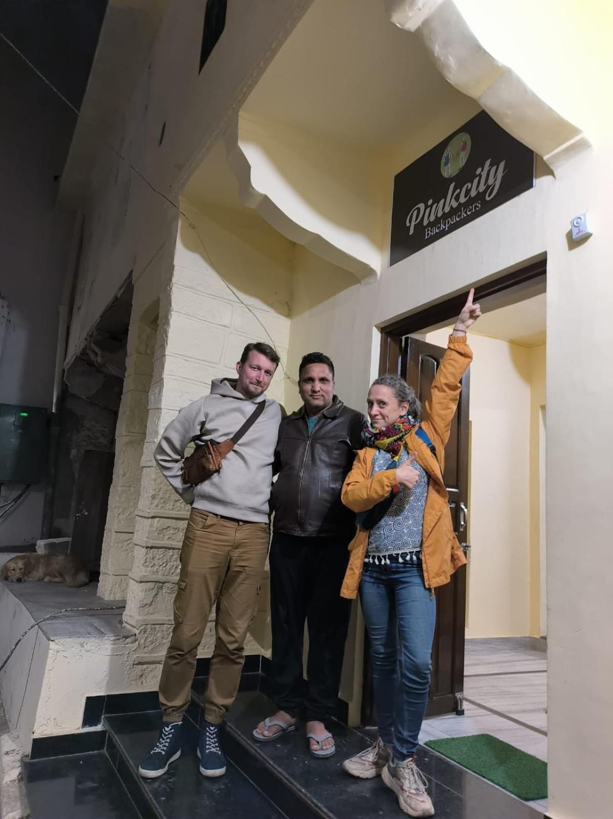 Pink City Backpackers Jaipur Exterior photo